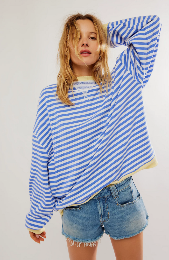 Ariana™ | Striped Oversized Sweater