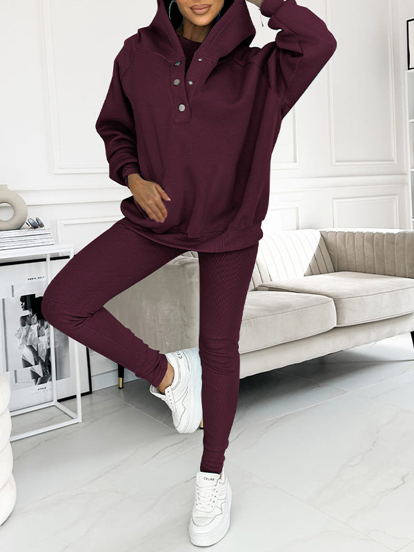 Harper™ | Hooded Casual and Comfortable Sweatshirt Suit