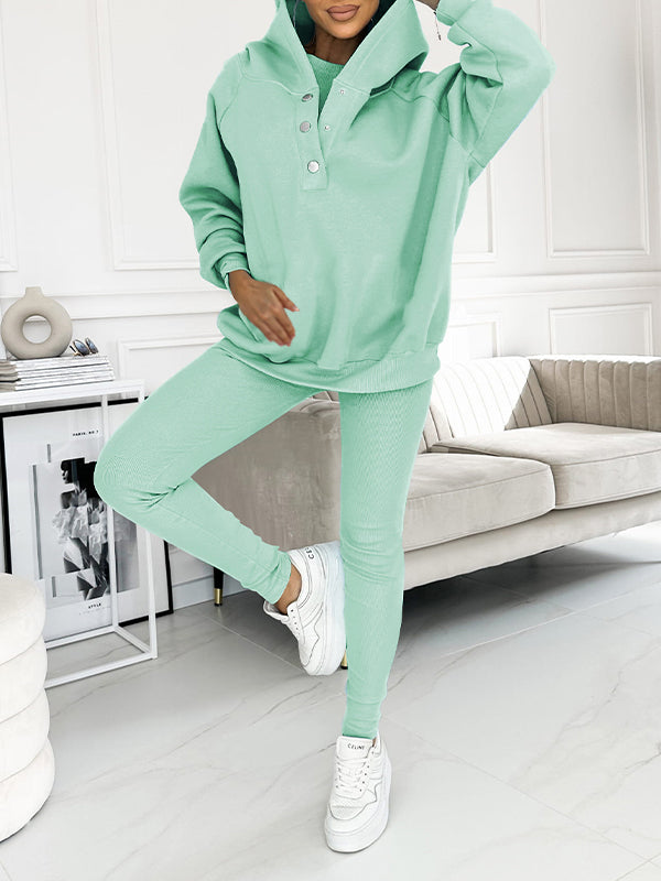 Harper™ | Hooded Casual and Comfortable Sweatshirt Suit