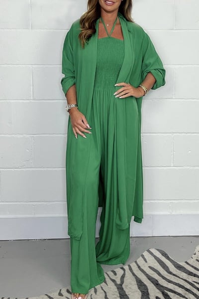 Angel™ | 2-Set Wide Legs Jumpsuit