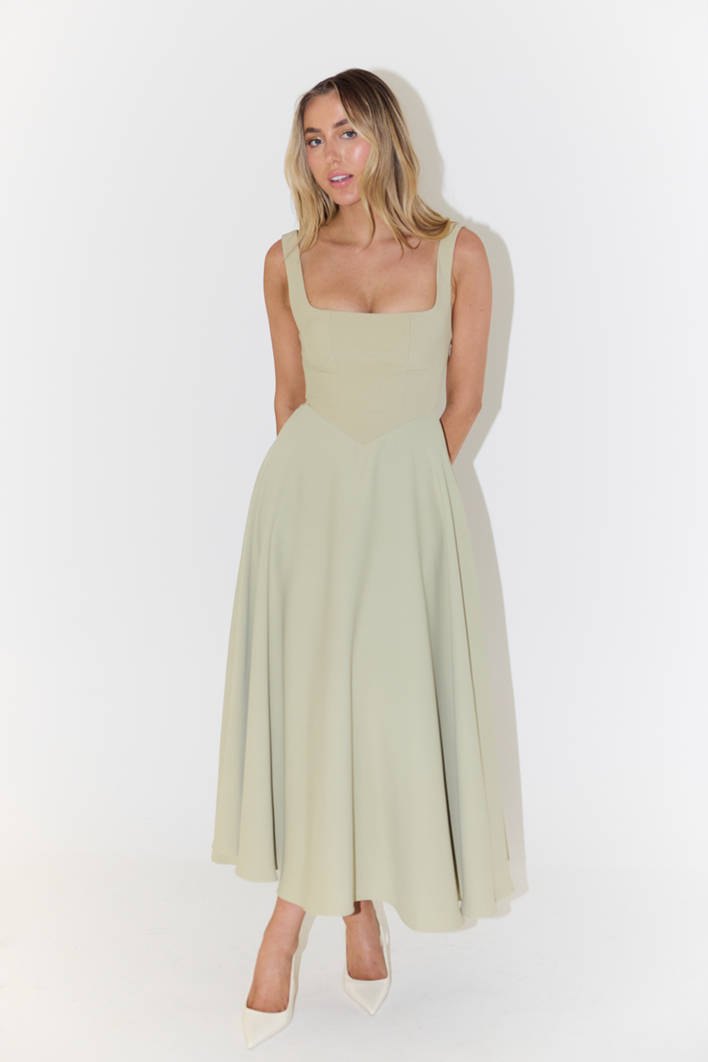 Amelia™ | Whitney Midi Dress