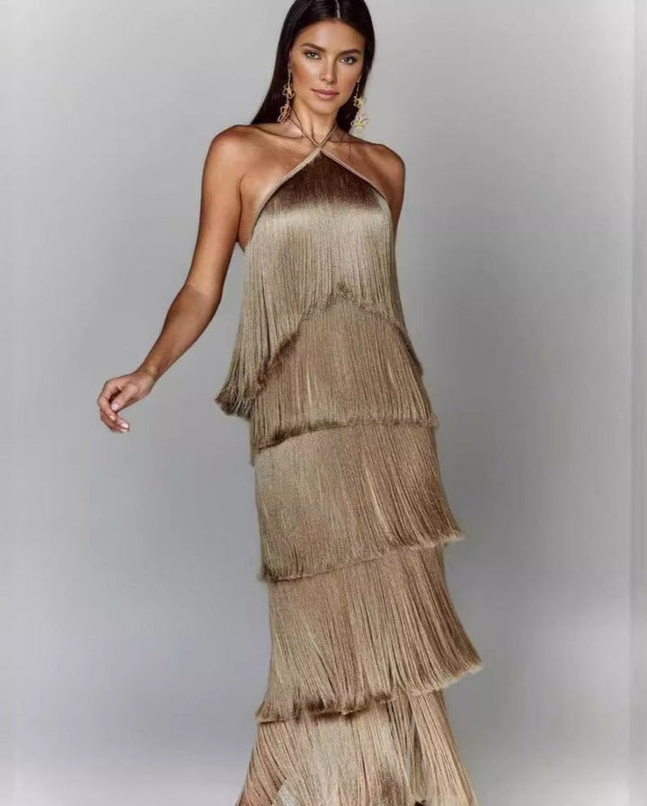 Edina™ | Dress with Tassels