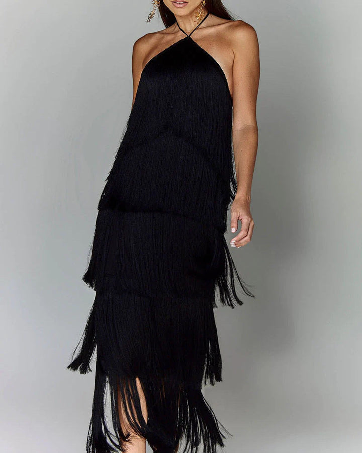 Edina™ | Dress with Tassels