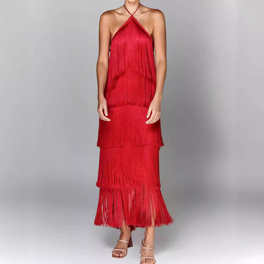 Edina™ | Dress with Tassels