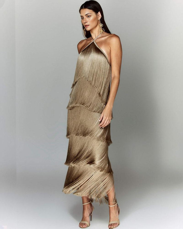 Edina™ | Dress with Tassels