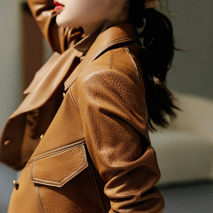 Raven™ | Modern Maven Leather Jacket