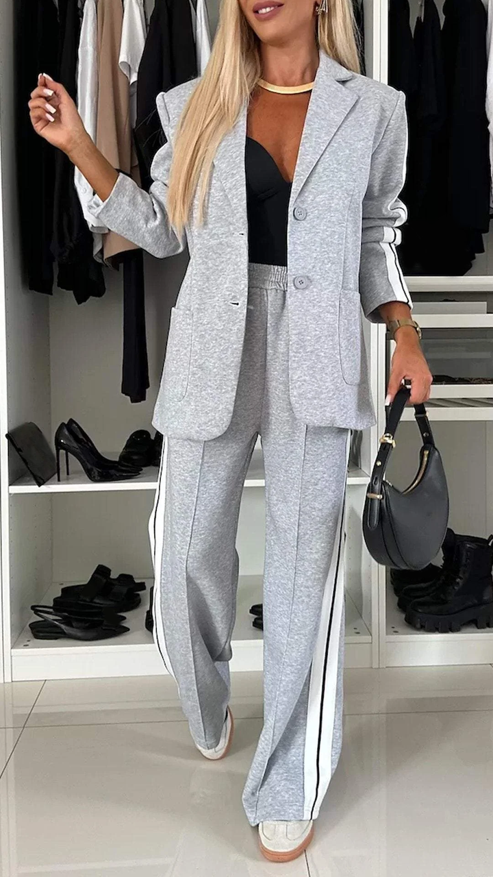 Natalie™ | Women's Lapel Long Sleeve Casual Suit