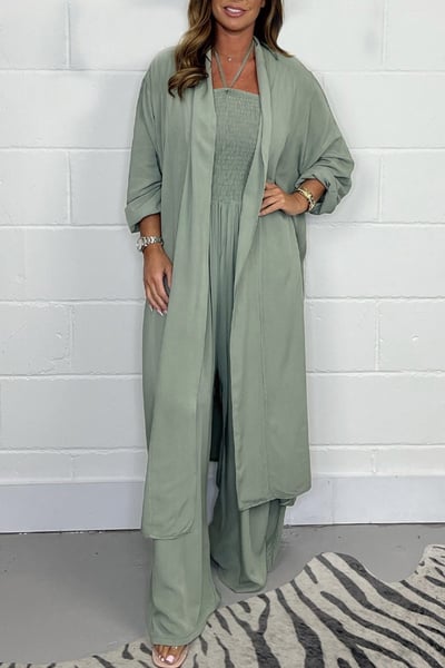 Angel™ | 2-Set Wide Legs Jumpsuit