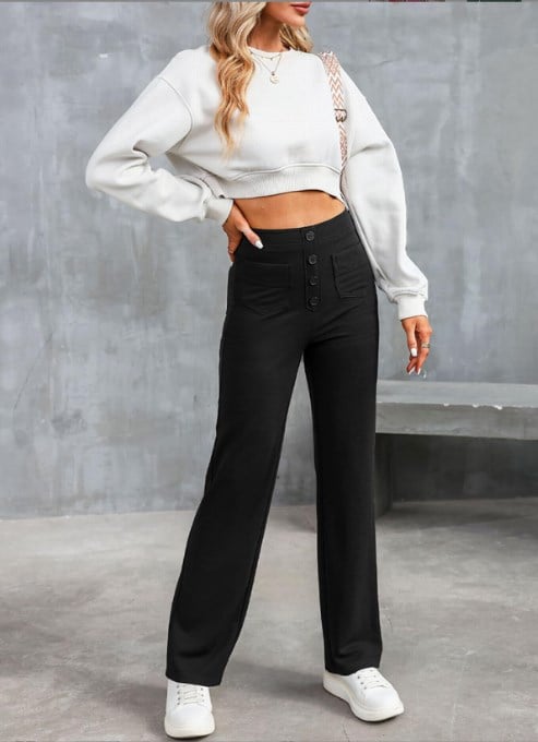 Audrey™ | High-Waisted Stretch Casual Pants for Women