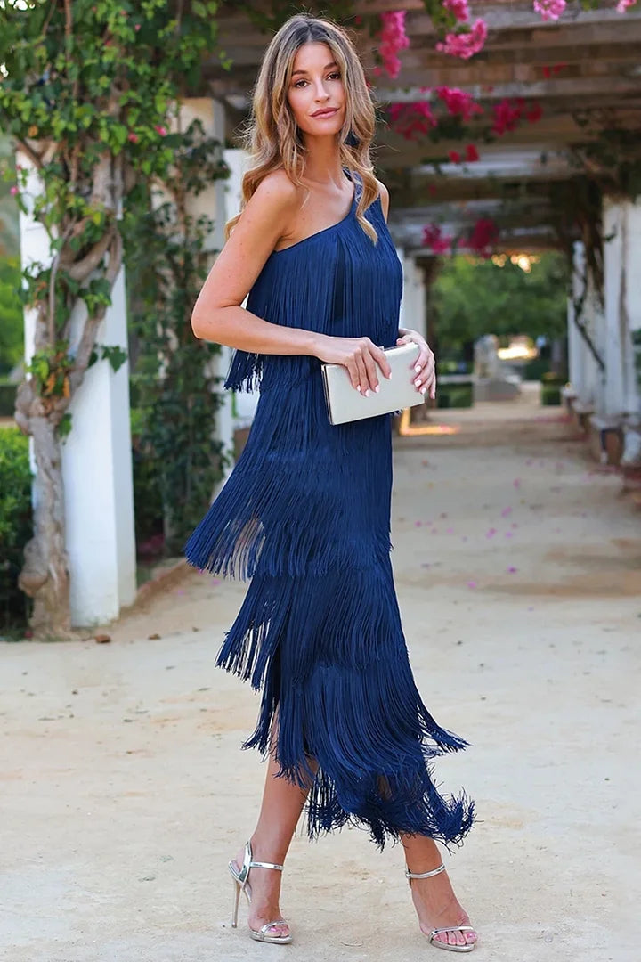 Nathalia™ | Fringe Dress