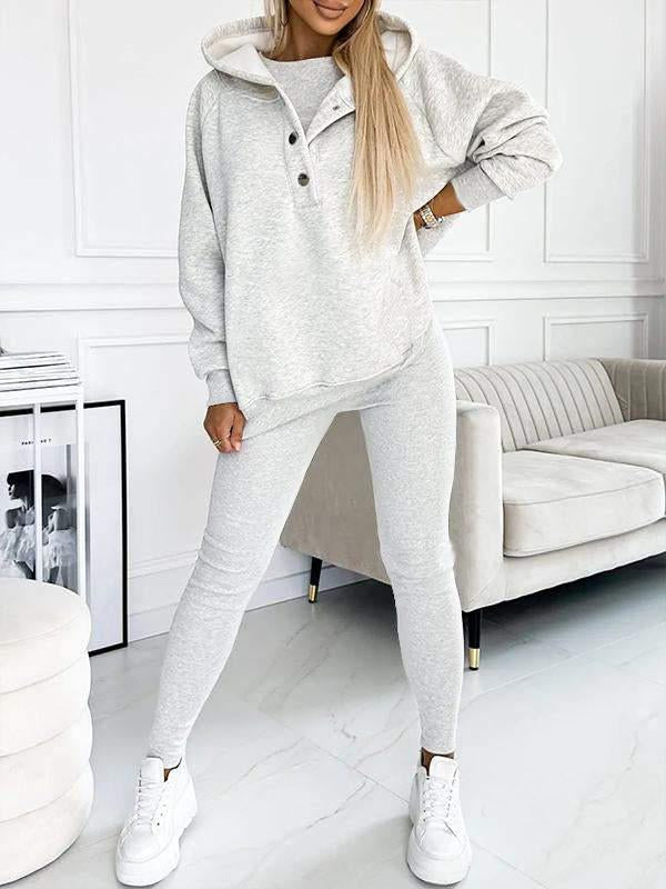 Harper™ | Hooded Casual and Comfortable Sweatshirt Suit