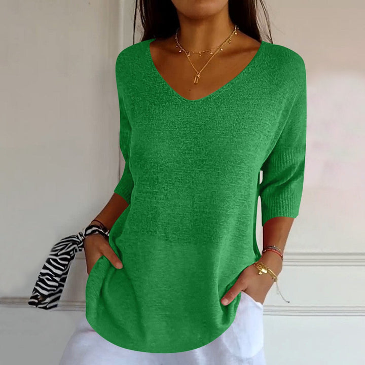 Loraine™ | Elegant Knitted Shirt